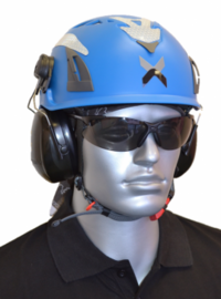 Zero Apex Multi Helmet with Class 5 Peltor Muffs