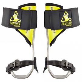 Panther Spikes Aluminum Climbing Spikes (Synthetic Foot Straps)