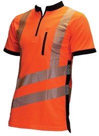 Treehog Short Sleeve T-Shirt Hi-Vis Orange