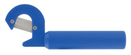 Metallo Leaf-Cutter set, PE, blue, incl. 50 blades