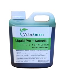 Pro Turf Liquid Pro + Kakariki - Fertiliser