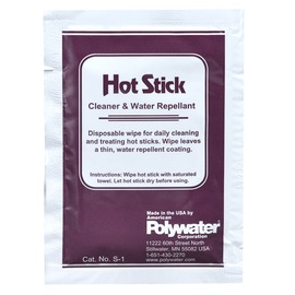 Polywater Hot Stick Cleaner & Water Repellant Wipe