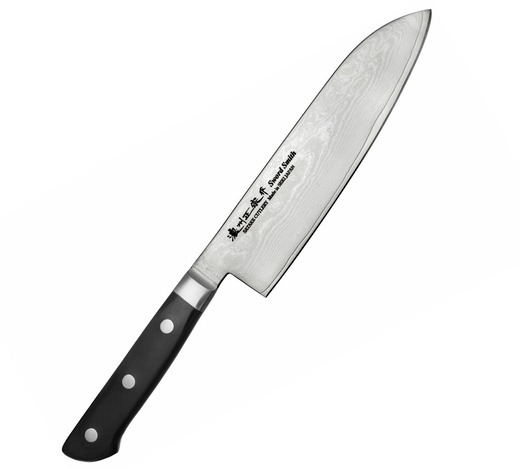 Satake Houcho Damascus Steel Santoku Knife 180mm